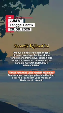 Jum'at 28Agustus2026