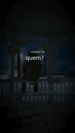 saudade de uma
