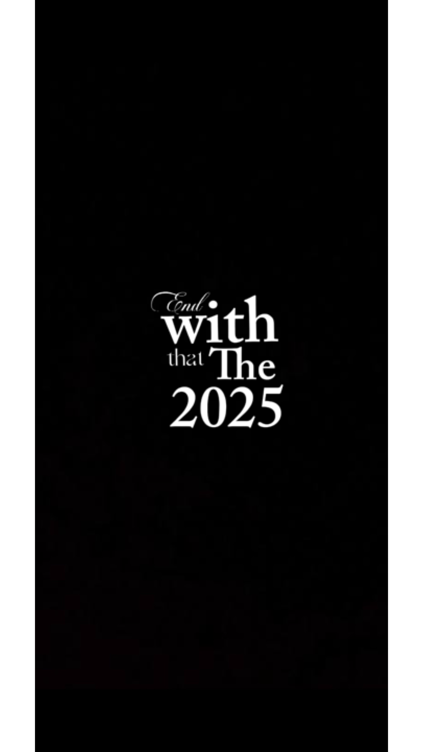 2025 goodbye