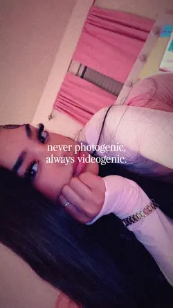 never photogenic