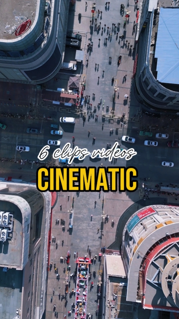 6 clips cinématiques 