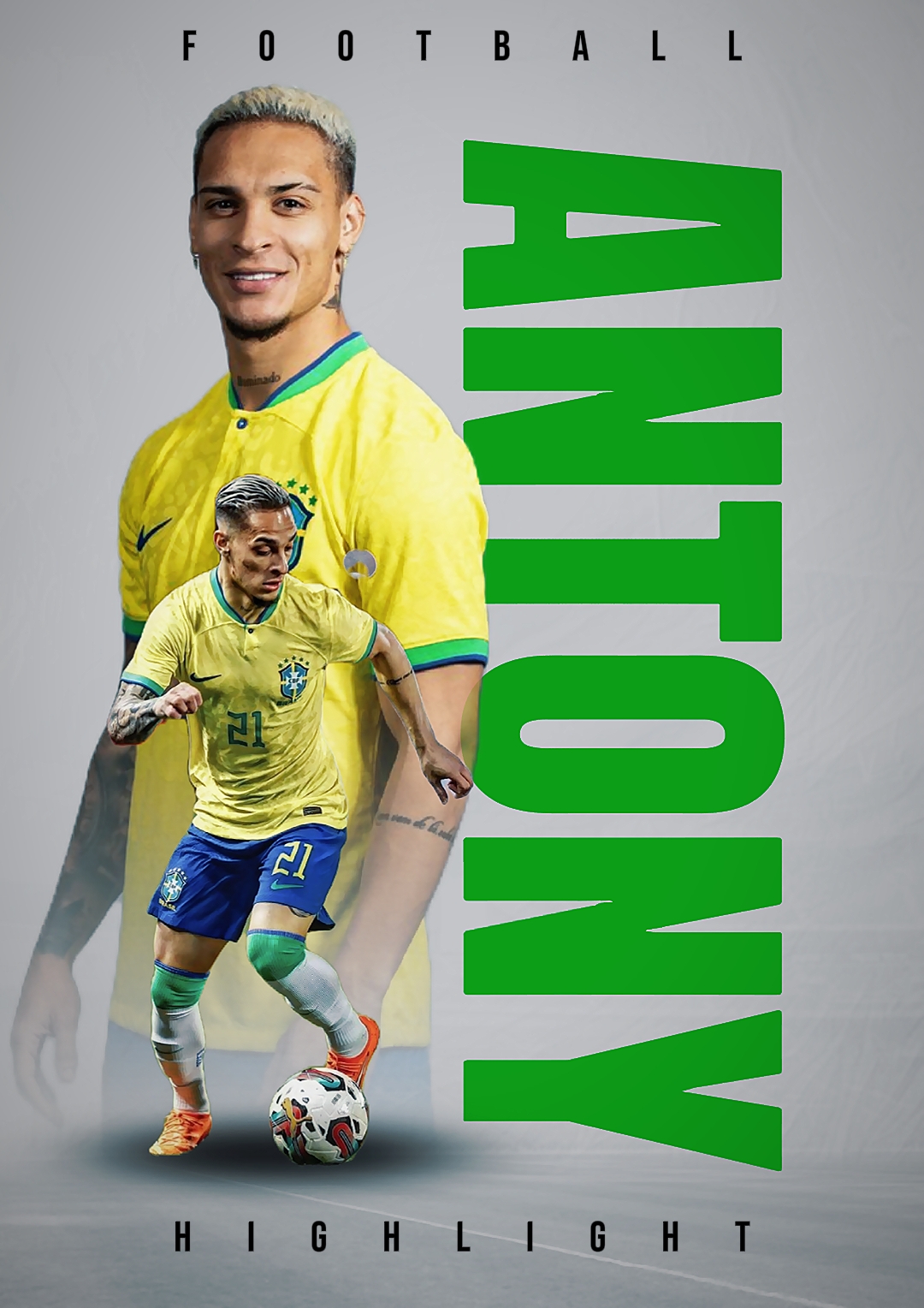 Pôster de futebol