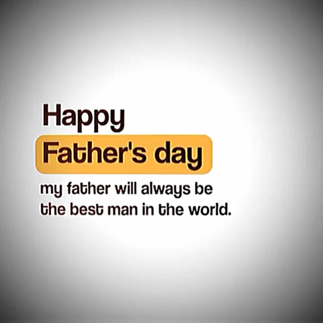 Happy fathers day