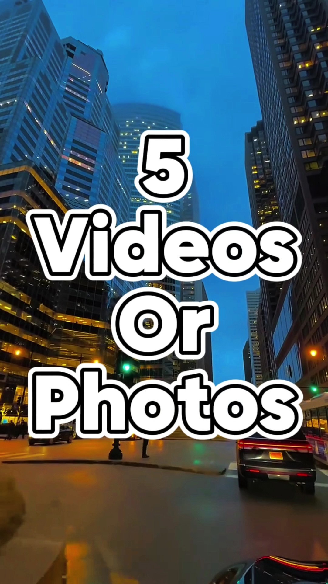 5 Video o Mga Larawan