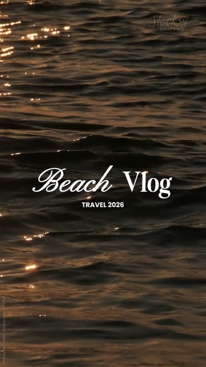 Viagem: vlog de praia