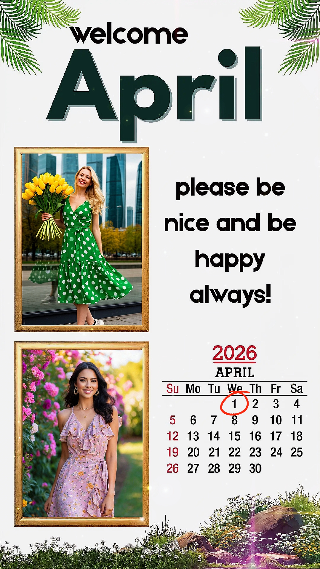 SELAMAT DATANG APRIL 2026