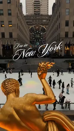 I’m in New York
