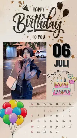 06 Juli Birthday 