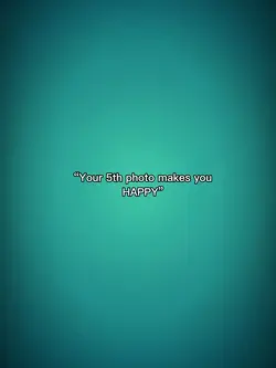 your 5th photo