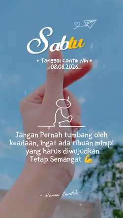 Sabtu tgl Cantik 