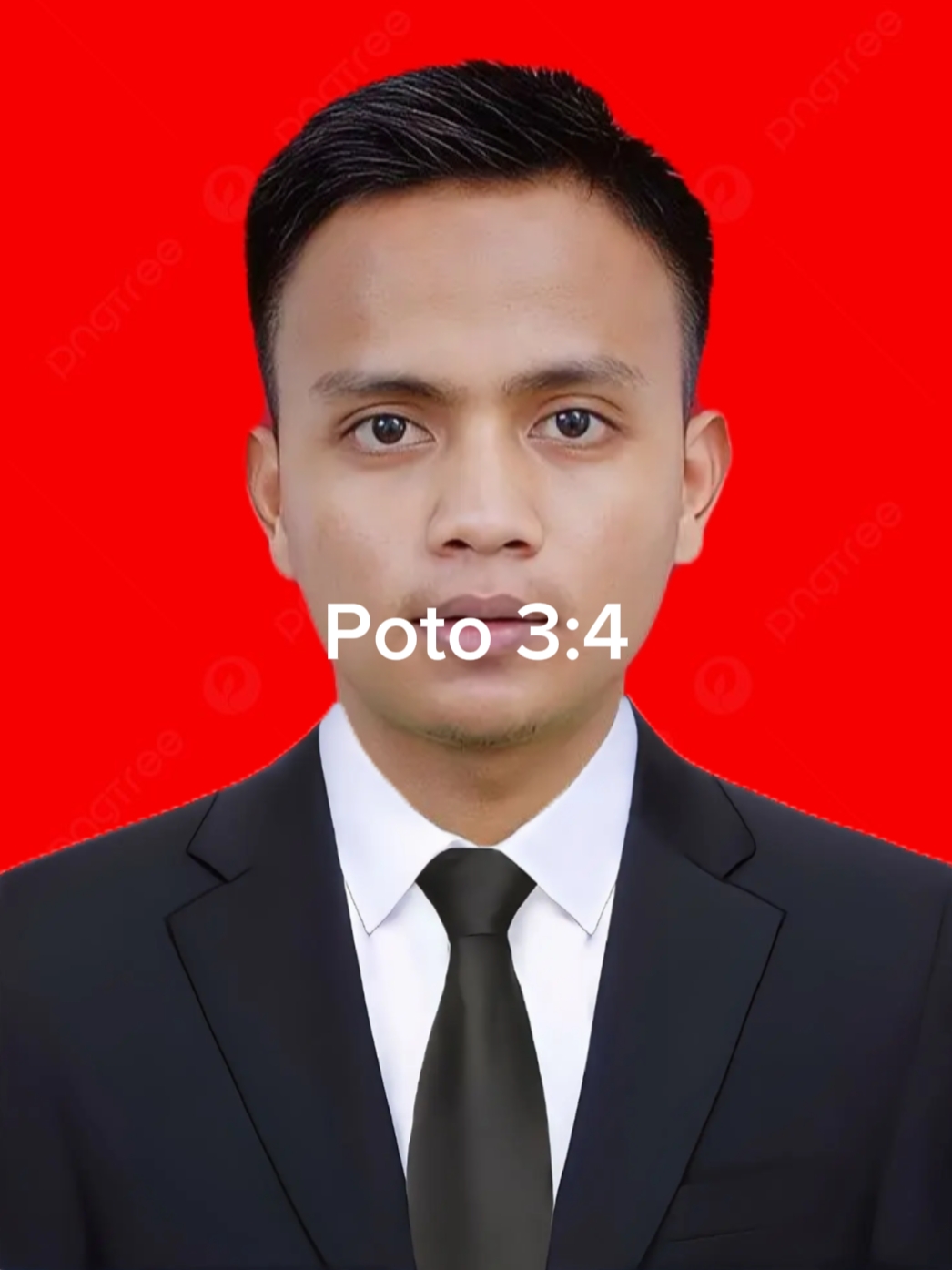 jas latar merah Pas