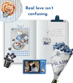 blue diary book