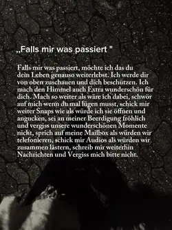 Falls mir was ...