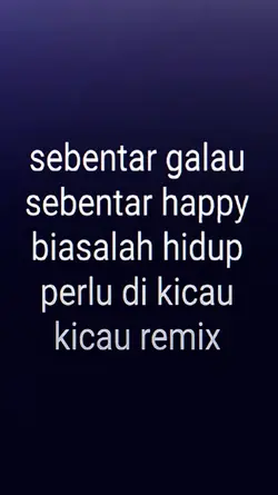 Sebentar Galau