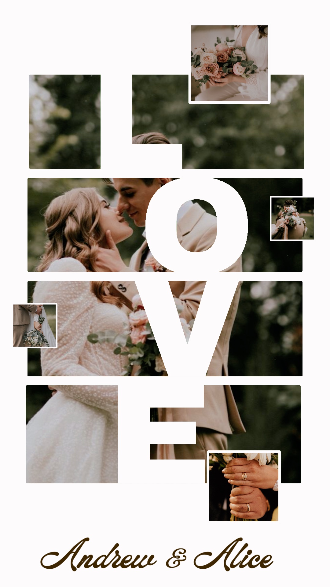 Couple wedding