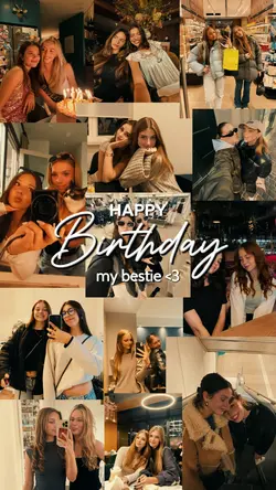 happybirthday bestie