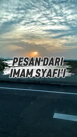 PESAN IMAM SYAFI'I 