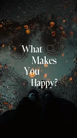 What makes you happy