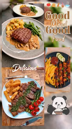 Food Aesthetic frame