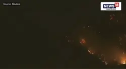 Fire in california