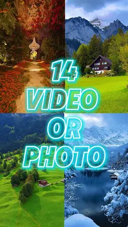 14 video or photo 