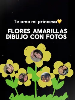 Flores con fotos