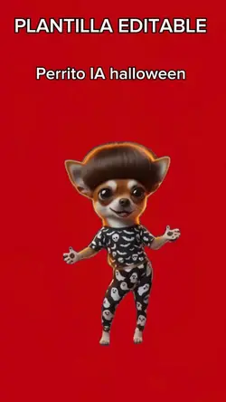 Perrito IA halloween