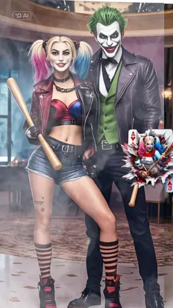 Harley quinn/coringa