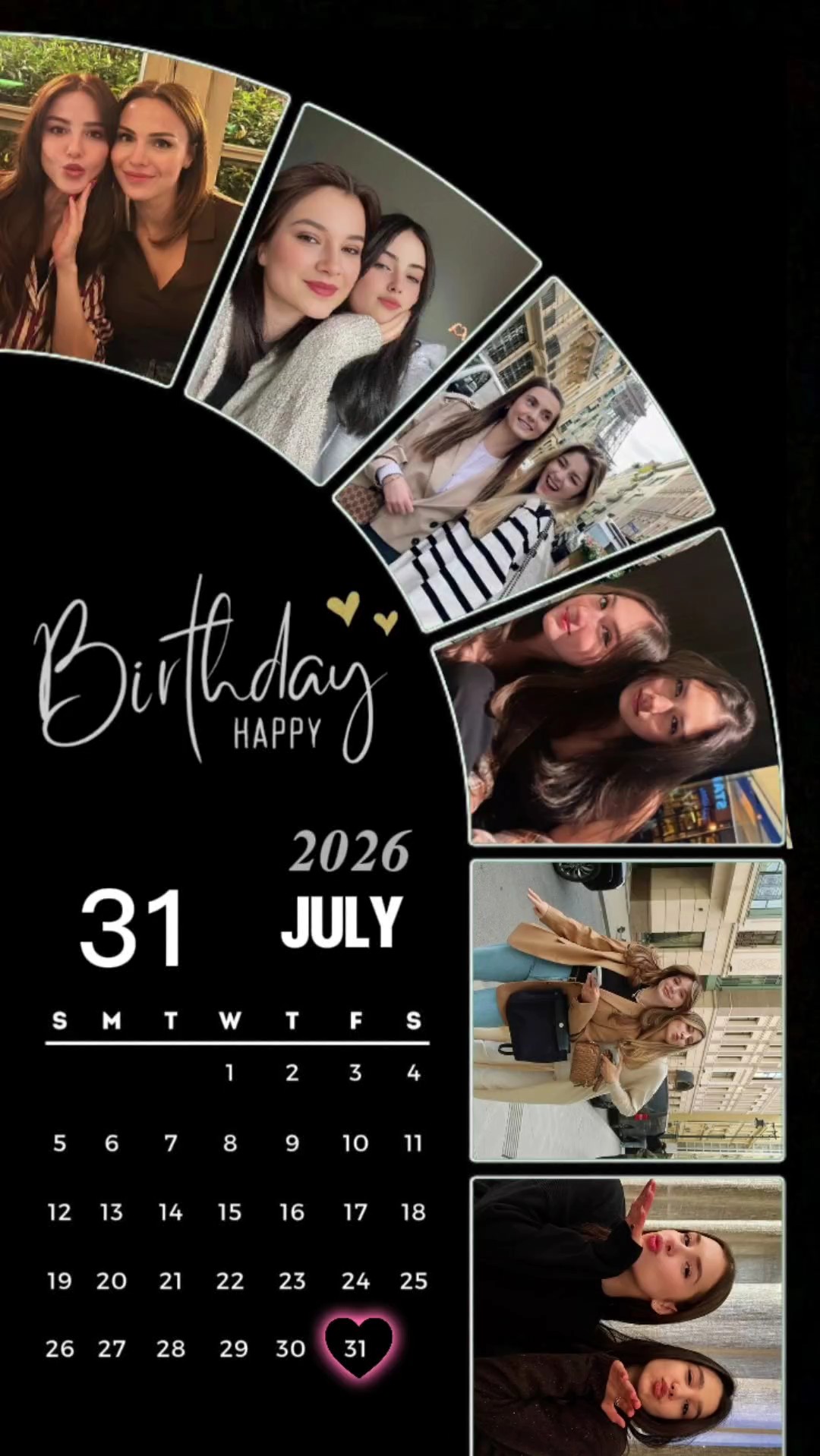 Cumpleaños 31 de julio
