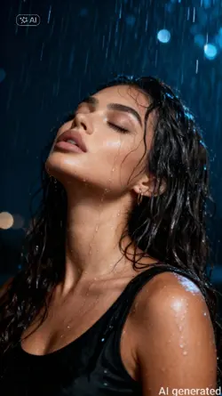 Rain photoshoot 