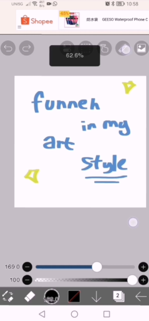 Funneh as my art sty