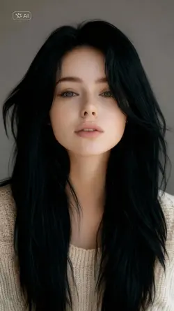 black hair 