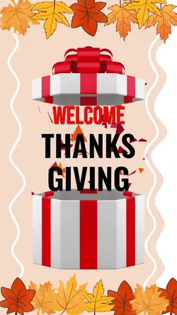 Gift Thank Giving Bright Cozy Style