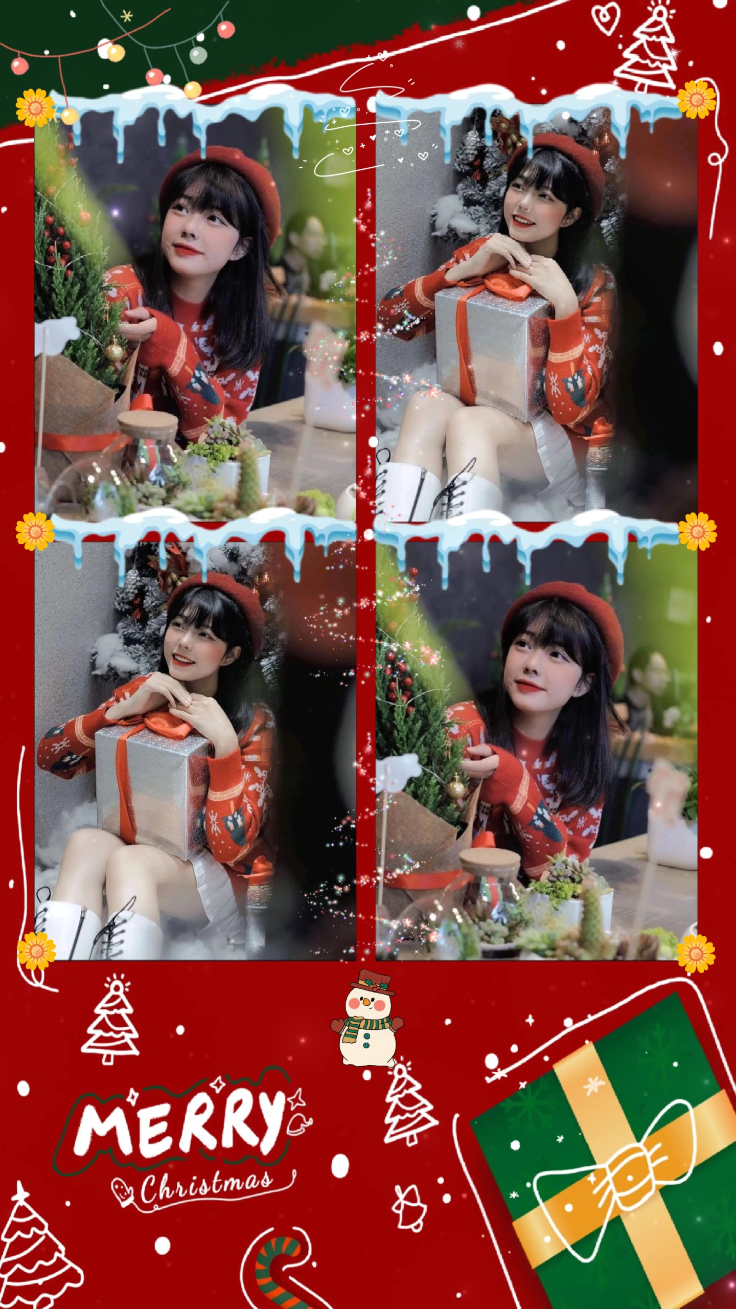Ghép anh giáng sinh 