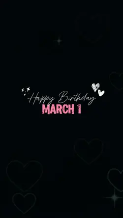 March 1 Birthday