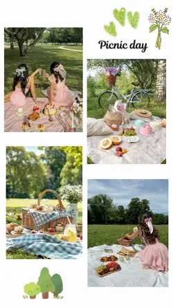 4 pictures picnic 