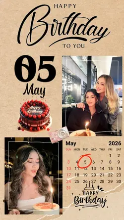 Birthday 05 May 