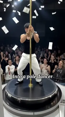 Into a pole dancer