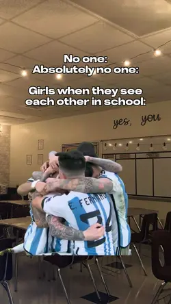 Messi team hug