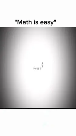 Math is easy