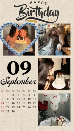 BIRTHDAY 9 SEPTEMBER