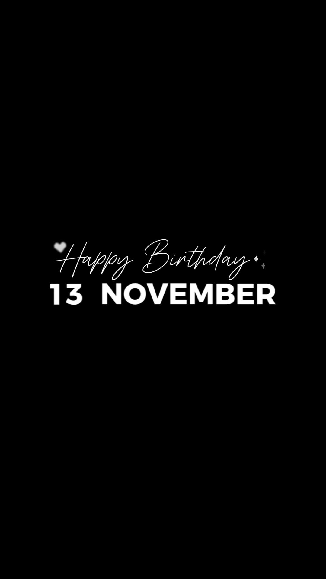 13 KASIM DOĞUM GÜNÜ