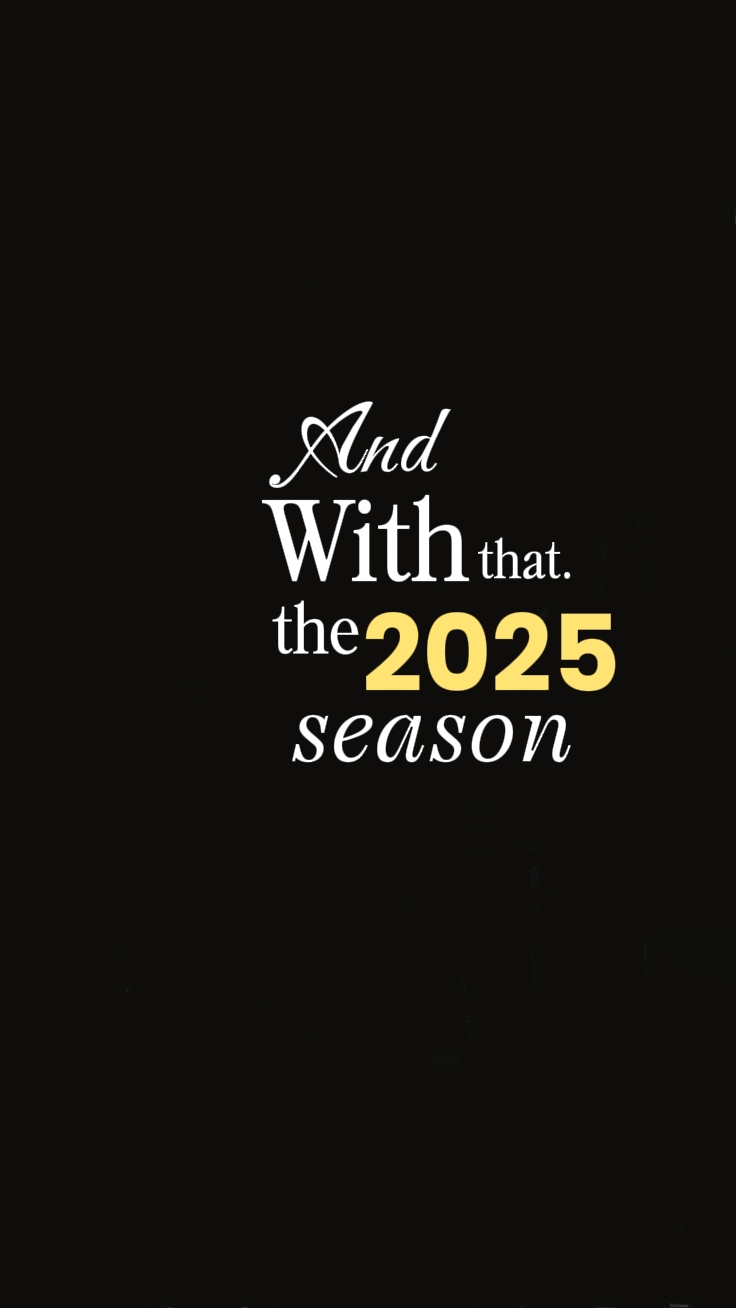 2025 시즌 요약