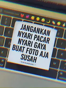 jangankan nyari paca