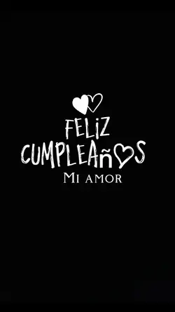 Feliz cumpleaños 