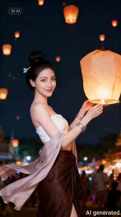 ลอยโคม ai