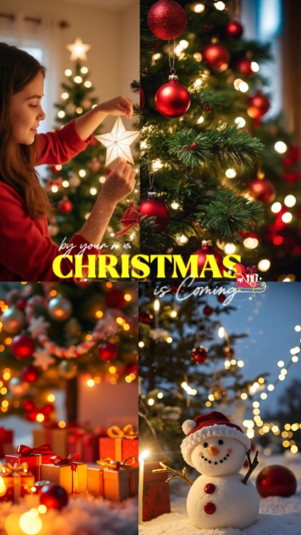 O Natal está chegando