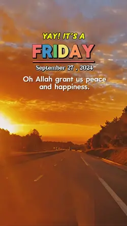 YAY! IT’S A FRIDAY