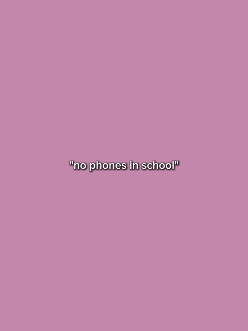 pas de téléphone à l'école 