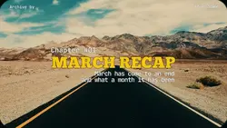 March Recap